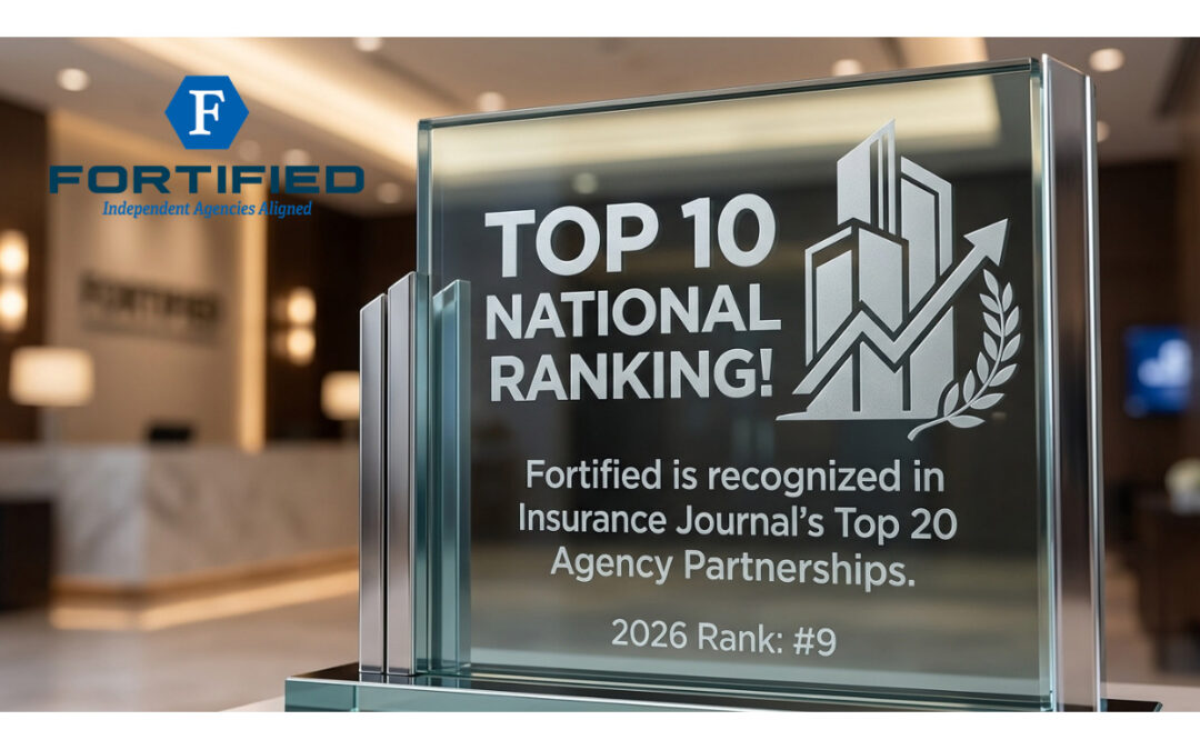 Fortified Named to Insurance Journal’s Top 20 Agency Partnerships for Second Consecutive Year, Climbing to #9 - www.fortifiedagencies.com